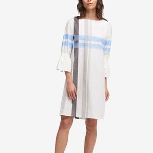 ISO this DKNY cotton poplin plaid dress